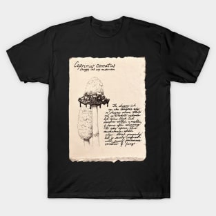 Inky Cap Mushrooms T-Shirt